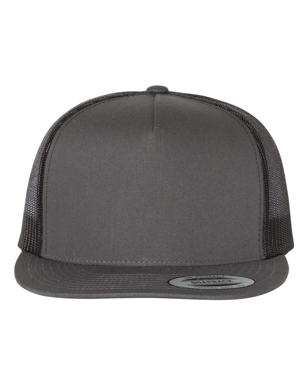 Yupoong 6006 - Charcoal/Black