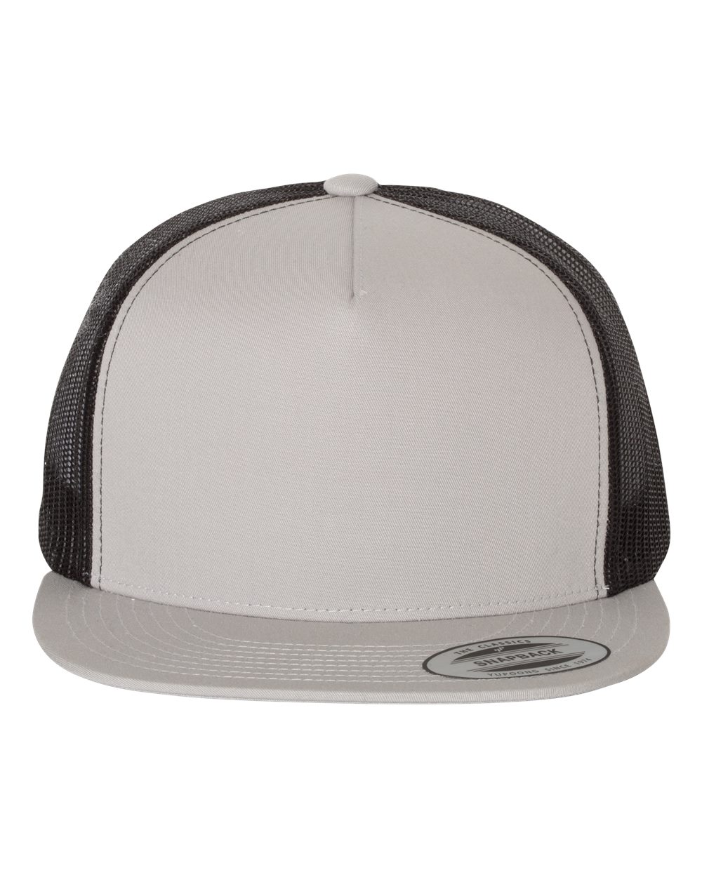Yupoong 6006 - Silver/Black