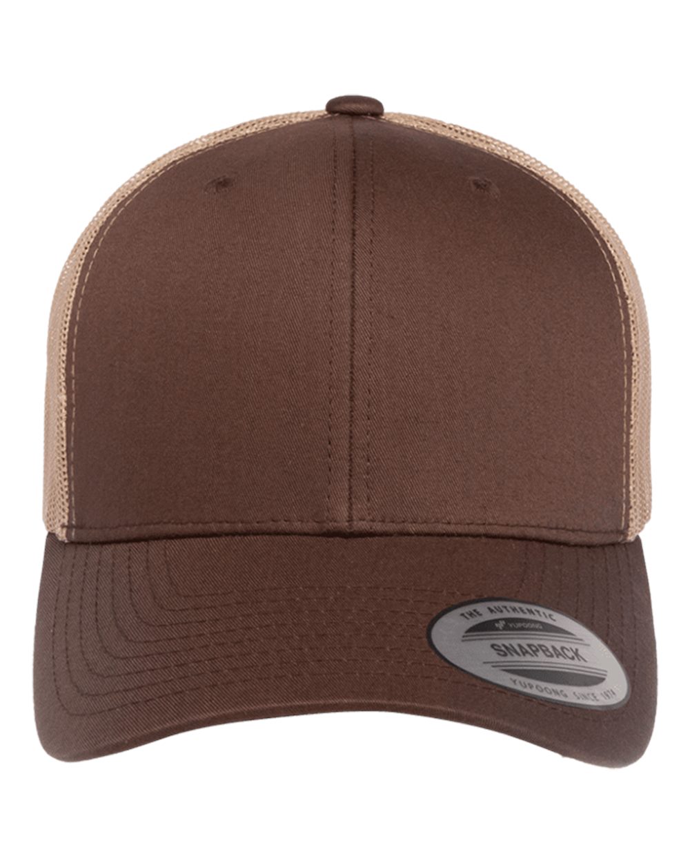 Yupoong 6606 - Brown/Khaki