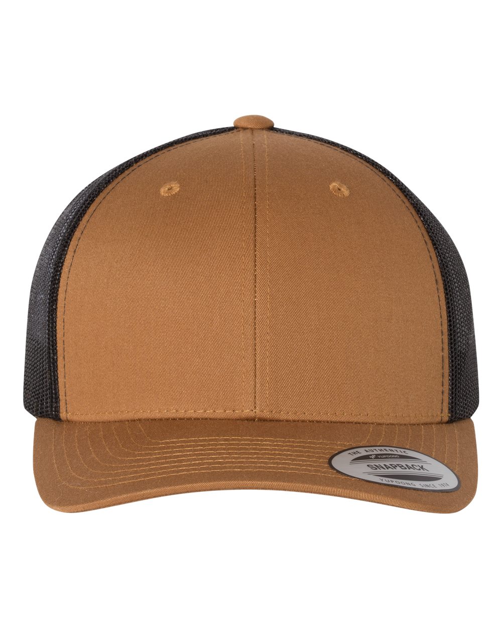 Yupoong 6606 - Caramel/Black