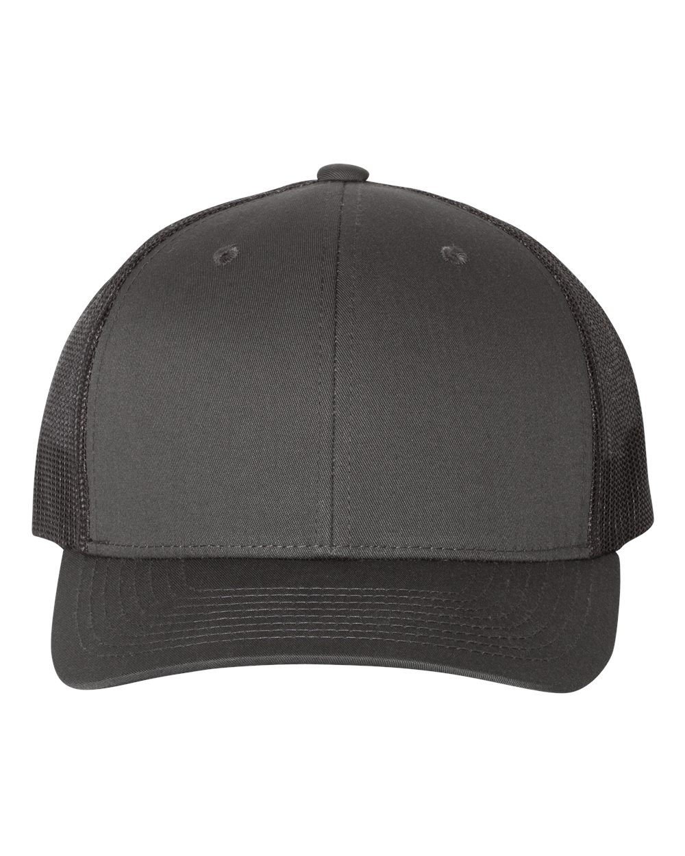 Yupoong 6606 - Charcoal/Black