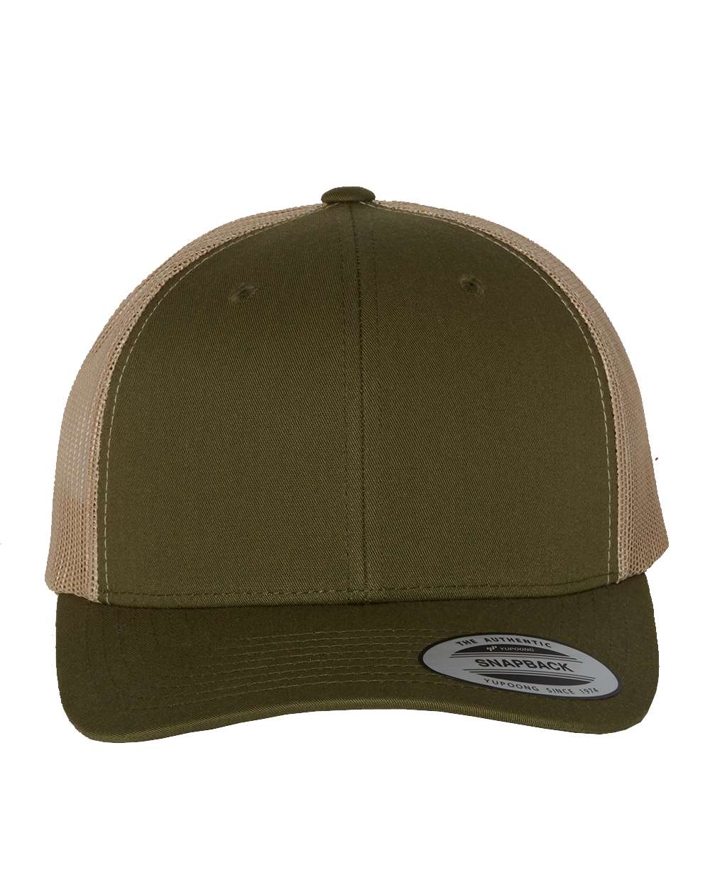 Yupoong 6606 - Moss/Khaki
